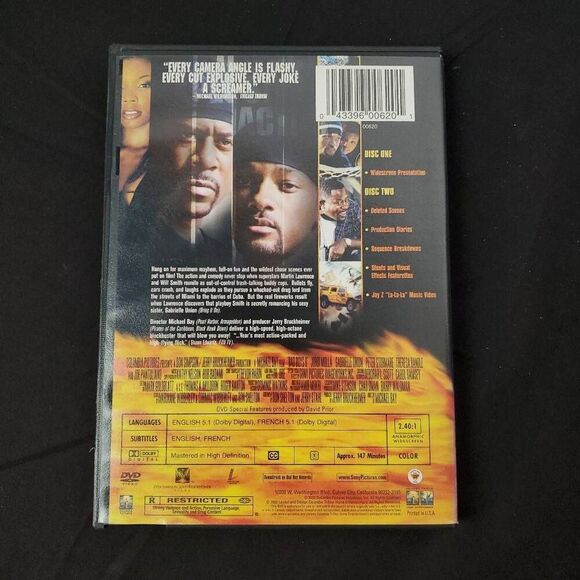 Bad Boys II (DVD, 2003) Will Smith & Martin Lawrence – Action Comedy Classic - Picture 3 of 3